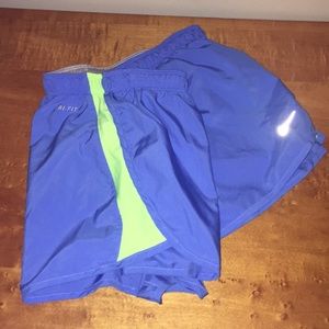 Nike running shorts
